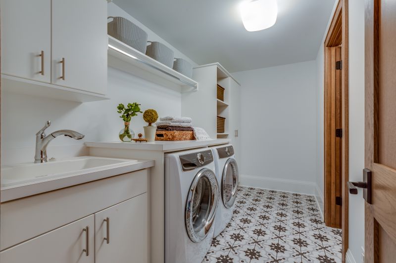 Laundry Room Tile Decor
