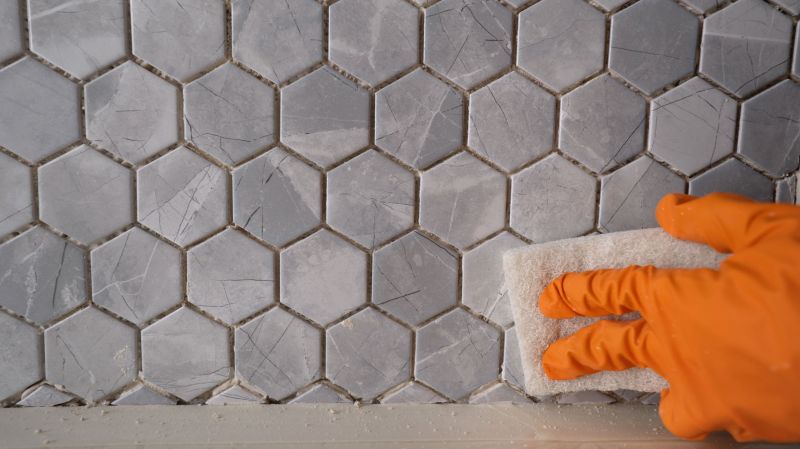 Tile Cleaning Process